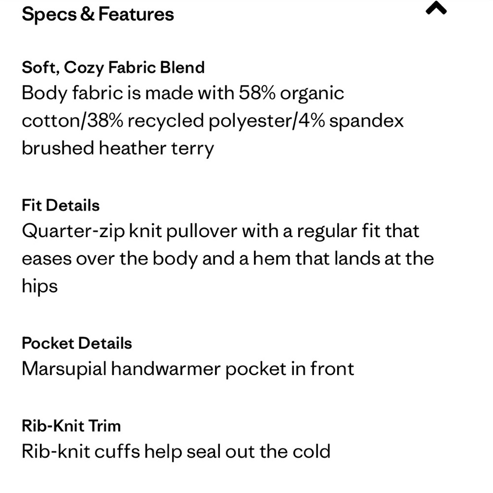 Patagonia Ahnya Quarter-zip Fleece Sweatshirt - Picture 7 of 10